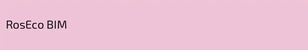 RosEco BIM